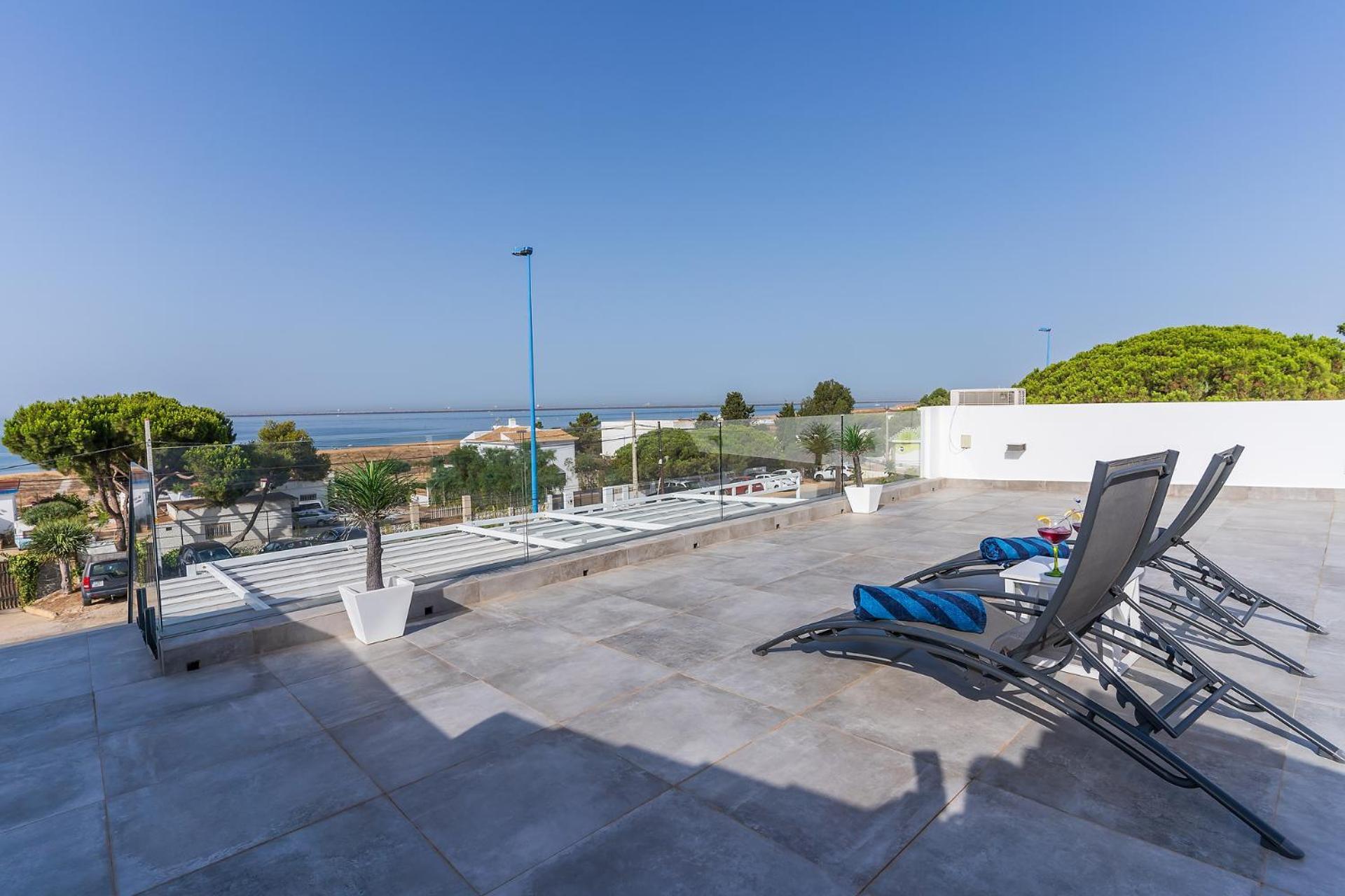 Вилла Casa Mazagon Con Vistas Al Mar Экстерьер фото